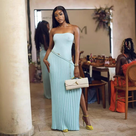Flower Tube Top Dress